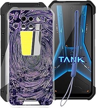 Phone Case for Unihertz 8849 Tank 3 (6.79"), Clear Soft Silicone TPU Protective Case, Shockproof Ant