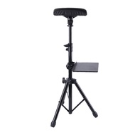 Tattoo Arm Rest Manganese Steel Triangle Bracket PU Leather Tattoo Arm with Panel Beauty Tool