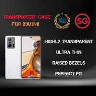 [SG] Xiaomi Mi 12T 12 Pro 12 11T 11T Pro 11 Lite 5G Highly Transparent Protective Casing