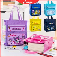 Elementary School Students Tote Bag Female Students Large-Capacity Tuition Bag Sling Bag Student A4 