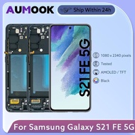 AMOLED LCD For Samsung Galaxy S21 FE S21FE 5G G990B G990U G990W G990E G9900 Display Touch Screen Dig
