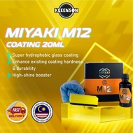 【Miyaki】 M12 Ceramic Coating 12H Hardness 20ml Set | Long-Lasting | Car Body | Protect Car Paint