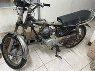 老野狼 白金狼 零件車 前叉 輪框 車檯 排氣管