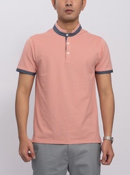 Men's Polo Shirt Aristino Aps052s8 In Orange Pink Regular has S-XL