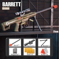 Mainan sniper Mainan Tembakan Aman Barrett AWM 98K Senjata Mainan Aman Mainan Luar Anak-anak Mainan