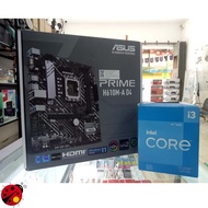 Intel i3-12100F PROCESSOR+Main board Asus Prime H610M-A D4