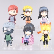 10cm Anime Figure Uzumaki Naruto Gaara Kakashi Hyūga Hinata Cute Toys Shippuden Naruto Q Figurals nendoroid Action Figures Model