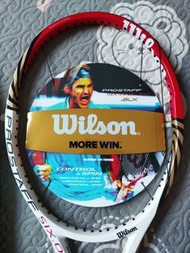 【全新費德勒戰拍】Wilson 威爾勝 ProStaff Six One BLX 100 專業網球拍 2號柄 285g
