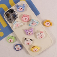 [Free sticker included] Super cute Loopy Beaver Charm, decorative accessory, DIY, cute water bottle