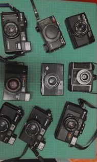 德國 日本 底片相機 minolta ricoh canon fujica agfa 零件機 收藏