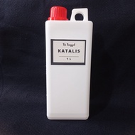 Katalis Resin 1L Bening Cair Liquid Pengeras Beku Cepat Keras Transparan Getah Catalis Fiber Acrylic