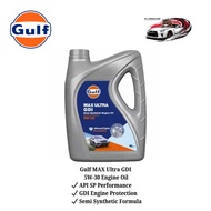Gulf MAX Ultra GDI 5W-30 Semi Synthetic Engine Oil 4L API SP ILSAC GF-6A Petrol Engine Oil