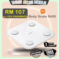 [MY Set] Xiaomi Mi Body Scale s400 | Body Fat Scale | Composition | Smart | APP | BMI | Weight | 1 Y