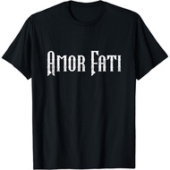 Amor Fati Love Your Fate Inspirational Latin Quotes T-Shirt