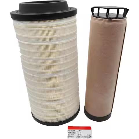 For JCB Js220 Js200 JS200SC Air Filter JS220LC JS240LC FA101 Air Filter 580-12021 58012021 Excavator