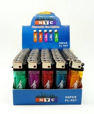 NYC Disposable Gas Lighter FL-506(1Box-50PCS)