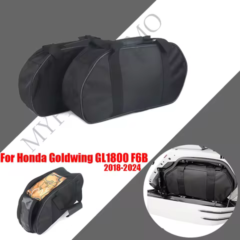 For Honda Goldwing GL1800 F6B moto Accessories Motorcycle Side Luggage Bags Black Inner Bags GL1800 