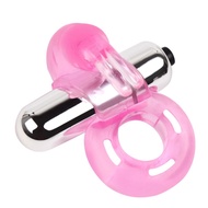 Adult Sex Product Silicone Vibrating Penis Ring Cock Ring Vibrator Sex Toy For Men