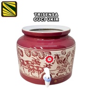 TERMURAH TEMPAT GUCI GALON AIR MINUM GUCI GALON GUCI KERAMIK TRISENSA | COD