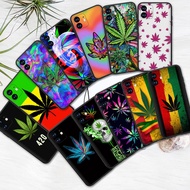 Soft Case for Huawei Nova 7 7SE 8i Y61 10 SE 3X27 Weed Leaf Silicone Phone Case