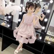 BNS Kids Dress kids girl korean style baby girl dress kids clothes girl baju dress budak perempuan b