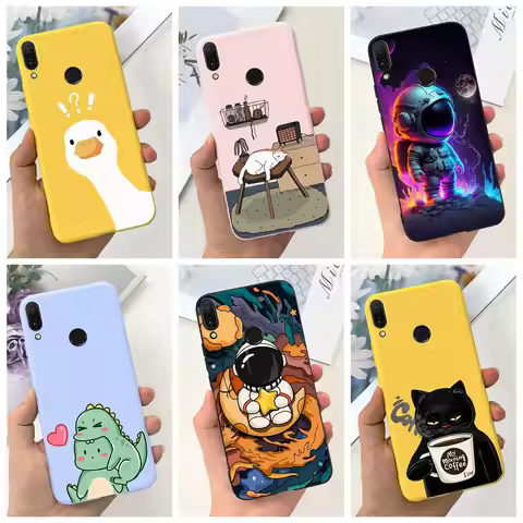 For Huawei Y9 2019 Case Huawei Y9s Stylish Candy Painted Cover Soft TPU Phone Cases For Huawei Y9 Pr