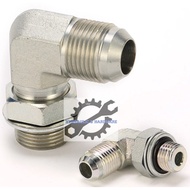 A5GB-07-02N TO A5GB-21-16N JIC x BSP LOCK NUT ELBOW HYDRAULIC ADAPTER