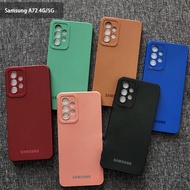 Softcase Samsung A72 Samsung A72 4G Samsung A72 5G Case 3D Pro Camera Gel Silica Casing -iStore