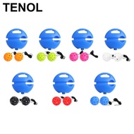 TENOL Pickleball Pickleball Rebounder Partner Sparring Device with 40 Holes Pickleball Ball for Begi