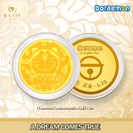 【DANTY】Doraemon Gold Coin Red Packets (0.2g) 999/24K Pure Gold Coin
