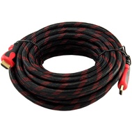 KHC7210 | Standard HDTV Cable M To M CENTROO 10 M (Red Gold Head Black Cable) - 30 CCS (Cooper Clad 