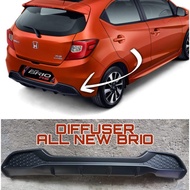 Diffuser Bumper Belakang All New Brio/RS 2018 Up ABS Tebal