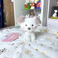 Dog Doll Keychain 101 Dalmatians Soft And Fluffy Fur From Japan New Beautiful FuRyu Brand Cute Pink 