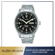 ALBA Philippines AL4213X1 Mechanical Black Dial Mens Automatic Watch
