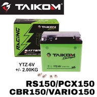 YTZ6V YTZ6 TAIKOM RACING Battery Bateri NVX V2 NMAX V2 RS150 Vario150 Vario160 Vario PCX150 ADV150 A