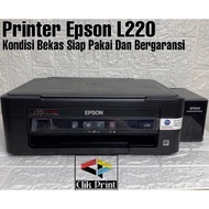 Printer Epson L220 Bekas (print,scan,copy)