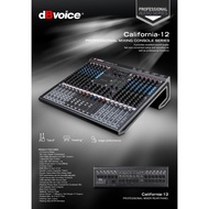 Mixer 12 Channel dBvoice CALIFORNIA 12 Original
