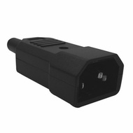 TENB C14 Male Plug Rewirable Power Connector 3 Pin AC Socket Power Connector
