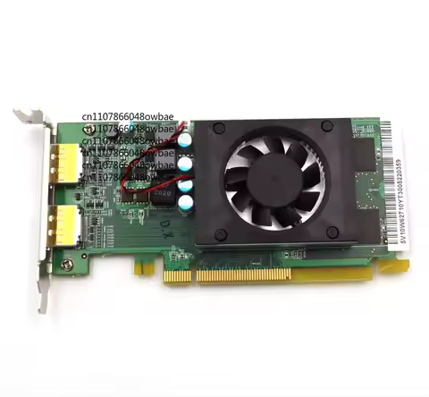 01YW868 New For ThinkCentre Radeon 520 Graphics Card 2GB DDR5 DP+DP w/Frame