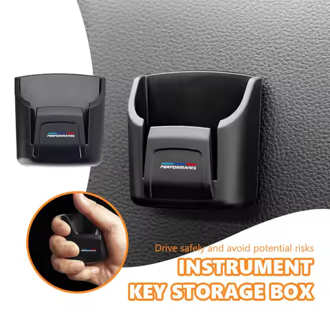 Universal Car Dashboard Phone Key Storage Box Accessorie For BMW M M2 M3 M4 M5 M6 E46 E90 E60 F30 E3