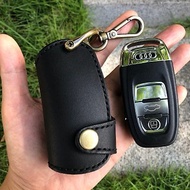 Audi奧迪鑰匙皮套 植鞣革