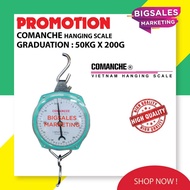 50KG Premium Quality COMANCHE Hanging Scale/Dacing Timbang Penimbang Gantung 50KG (Made In Vietnam)