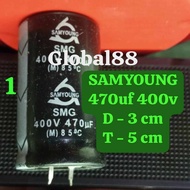 Elco Elko Eco 470uf 400 volt 470 uf 400v Samyoung