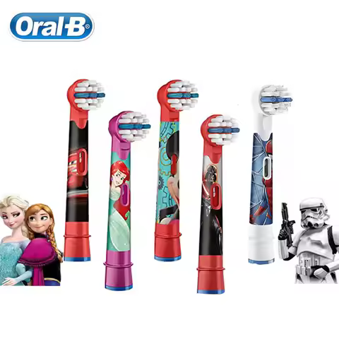 Oral B Kid's Replacement Brush Heads Stages Power EB10 Soft Brush Refills for Oral B Children Electr