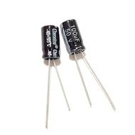 50pcs 100uF 50V 100MFD 50Volts 6*11mm Aluminum Electrolytic Capacitor