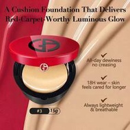 GIORGIO ARMANI TO GO ESSENCE-IN-FOUNDATION CUSHION #2-#3-15g NET WT. 0.53 OZ.