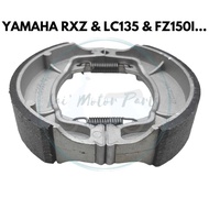 BRAKE SHOE BRAKE LINING YAMAHA RXZ 135 RXZ CATALYZER LC135 LC 135 FZ150I SRL 110Z SRL 110ZR SRL 115F