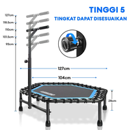 OneTwoFit Trampoline 50 Inci Lipat Bisu Dewasa Alat Olahraga Fitness Lompat Sport Trampoline