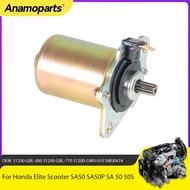 Motorcycle Parts Starter Motor Electrical For Honda SA50 SA50P SFX SXR 50 SJ SH SGX NH SZX NTS Bali 