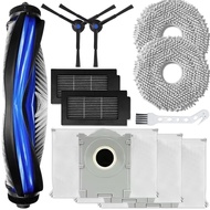 Robot Vacuum Cleaner Replacement Accessories Kit for Ecovacs Deebot T50 Pro Omni / T50 Omni / T50 MA